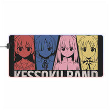 Load image into Gallery viewer, Kessoku Band | Bocchi the Rock! RGB LED Mouse Pad (Desk Mat)