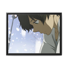 Load image into Gallery viewer, Hōtarō Oreki looking down Canvas Framed Art Print