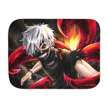 Load image into Gallery viewer, Anime Tokyo Ghoul Sherpa Blanket