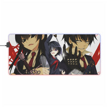 Load image into Gallery viewer, Anime Armed Girl's Machiavellism RGB LED Mouse Pad (Desk Mat)