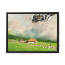 Load image into Gallery viewer, Anime Howl's Moving Castler Canvas Framed Art Print