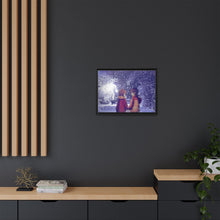 Load image into Gallery viewer, Anime ERASED Canvas Framed Art Print