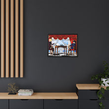 Load image into Gallery viewer, Boring game of chess Canvas Framed Art Print