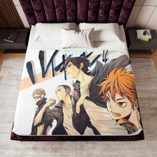 Load image into Gallery viewer, Anime Haikyu!! Sherpa Blanket