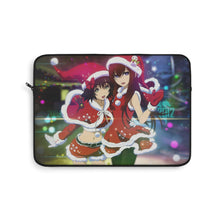 Load image into Gallery viewer, Kurisu & Mayuri Christmas Cheer Laptop Sleeve