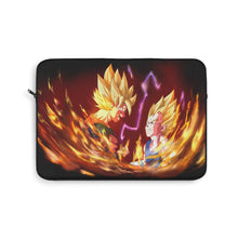 Load image into Gallery viewer, Goku and Vegeta Laptop Sleeve