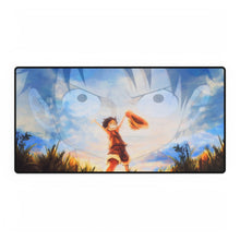 Load image into Gallery viewer, One piece (Young and older Monkey D Luffy) Mouse Pad (Desk Mat)