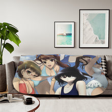 Load image into Gallery viewer, Mei,Yukari,Izumi and Reiko Sherpa Blanket