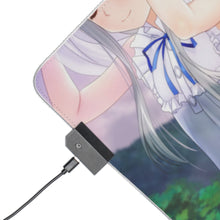Load image into Gallery viewer, Anohana Meiko Honma RGB LED Mouse Pad (Desk Mat)