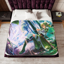 Load image into Gallery viewer, Suguha Kirigaya Sherpa Blanket