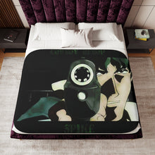 Load image into Gallery viewer, Anime Cowboy Bebopr Sherpa Blanket