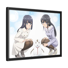 Load image into Gallery viewer, Rascal Does Not Dream of Bunny Girl Senpai Canvas Framed Art Print