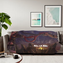 Load image into Gallery viewer, Anime Kill La Kill Sherpa Blanket