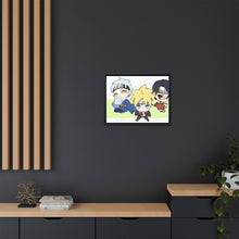 Load image into Gallery viewer, Mitsuki, Sarada and Boruto Canvas Framed Art Print