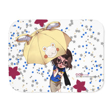 Load image into Gallery viewer, Anohana Naruko Anjou Sherpa Blanket