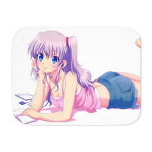 Load image into Gallery viewer, Nao Tomori smiling Sherpa Blanket