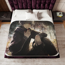 Load image into Gallery viewer, Kaneki Ken ( Tokyo Ghoul) Sherpa Blanket