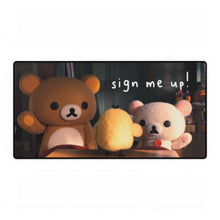 Load image into Gallery viewer, Rilakkuma And Kaoru Mouse Pad (Desk Mat)