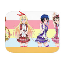 Load image into Gallery viewer, Nisekoi Chitoge Kirisaki, Kosaki Onodera, Seishirou Tsugumi, Marika Tachibana Sherpa Blanket