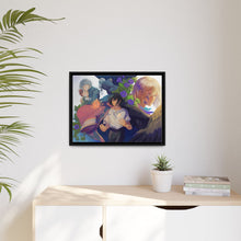 Load image into Gallery viewer, Anime Howl's Moving Castle Canvas Framed Art Print