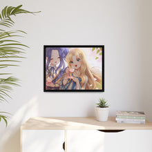 Load image into Gallery viewer, Filo and melty Canvas Framed Art Print