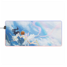 Load image into Gallery viewer, Cardcaptor Sakura Sakura Kinomoto, Tomoyo Daidouji RGB LED Mouse Pad (Desk Mat)