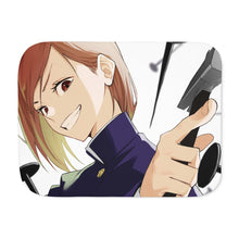 Load image into Gallery viewer, Anime Jujutsu Kaisen Sherpa Blanket