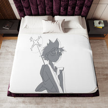 Load image into Gallery viewer, Anime Cowboy Bebop Sherpa Blanket