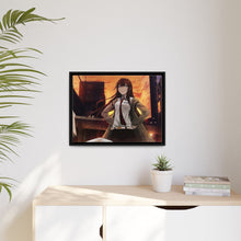 Load image into Gallery viewer, Makise Kurisu & Rintaro Okabe Canvas Framed Art Print