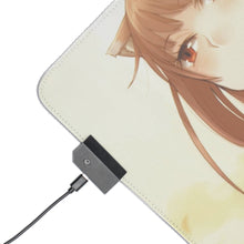 Load image into Gallery viewer, Spice And Wolf RGB LED Mouse Pad (Desk Mat)