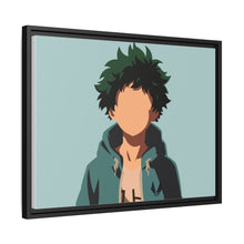 Load image into Gallery viewer, Izuku Midoriya minimalism Canvas Framed Art Print