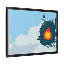Load image into Gallery viewer, Howl's Moving Castle Canvas Framed Art Print
