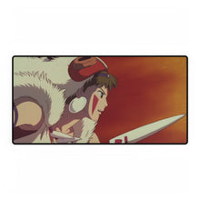 Load image into Gallery viewer, Anime Princess Mononoker Mouse Pad (Desk Mat)