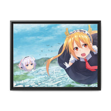 Load image into Gallery viewer, Miss Kobayashi's Dragon Maid Canvas Framed Art Print