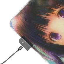 Load image into Gallery viewer, Eru Chitanda Smile RGB LED Mouse Pad (Desk Mat)