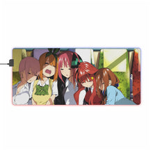 Load image into Gallery viewer, The Quintessential Quintuplets RGB LED Mouse Pad (Desk Mat)