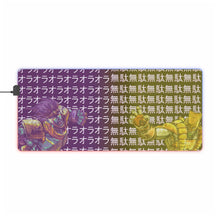 Load image into Gallery viewer, Anime Jojo's Bizarre Adventure RGB LED Mouse Pad (Desk Mat)