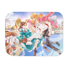 Load image into Gallery viewer, Anime Howl's Moving Castle Sherpa Blanket