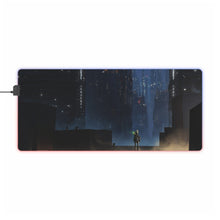 Load image into Gallery viewer, Anime Sci Fi RGB LED Mouse Pad (Desk Mat)