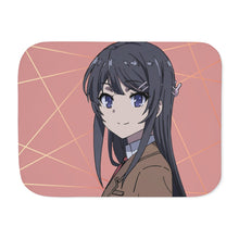 Load image into Gallery viewer, Anime Rascal Does Not Dream of Bunny Girl Senpai Sherpa Blanket