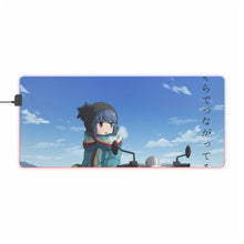 Load image into Gallery viewer, Laid-Back Camp RGB LED Mouse Pad (Desk Mat)