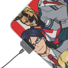 Load image into Gallery viewer, My Hero Academia Izuku Midoriya, Katsuki Bakugou, All Might, Tenya Iida, Shouta Aizawa RGB LED Mouse Pad (Desk Mat)