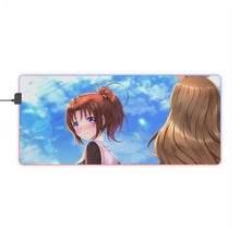 Load image into Gallery viewer, Sound! Euphonium Natsuki Nakagawa, Yuuko Yoshikawa RGB LED Mouse Pad (Desk Mat)
