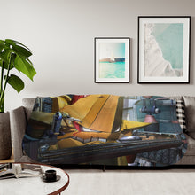 Load image into Gallery viewer, Anime Tengen Toppa Gurren Lagann Sherpa Blanket