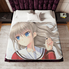 Load image into Gallery viewer, Nao Tomori Face Sherpa Blanket