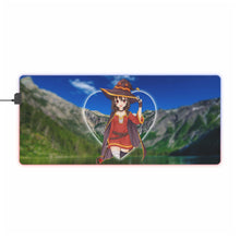 Load image into Gallery viewer, Megumin KonoSuba RGB LED Mouse Pad (Desk Mat)
