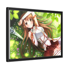Load image into Gallery viewer, Sword Art Online Asuna Yuuki Canvas Framed Art Print