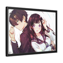 Load image into Gallery viewer, Hyouka Eru Chitanda Canvas Framed Art Print