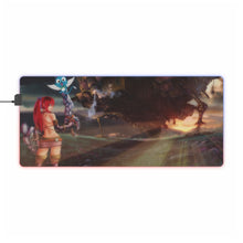 Load image into Gallery viewer, Erza Scarlet - Fantasy RGB LED Mouse Pad (Desk Mat)