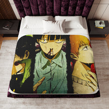 Load image into Gallery viewer, Anime Mob Psycho 100 Sherpa Blanket